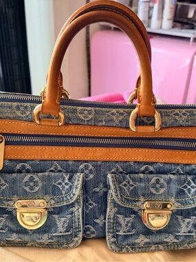 Louis Vuitton Denim Speedy Neo Vintage 2005 - Beautiful Condition